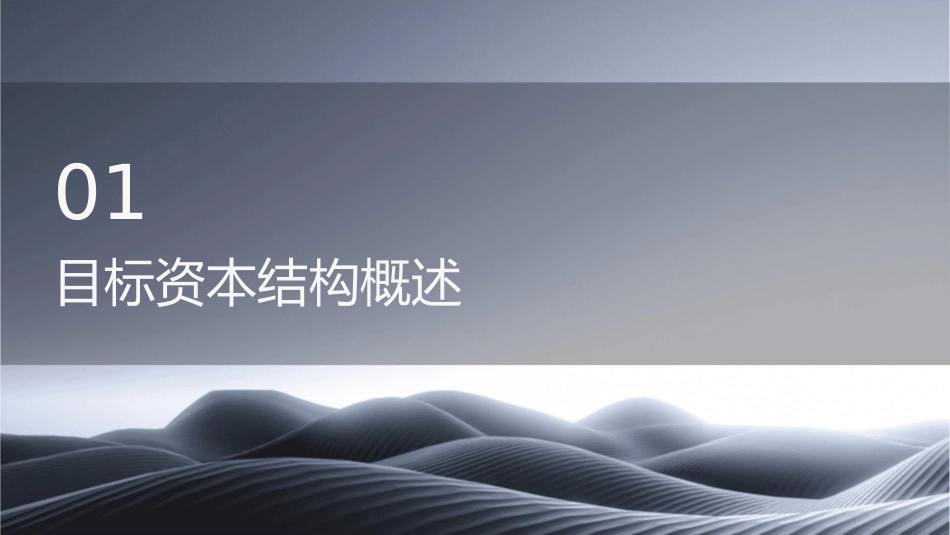 目标资本结构培训课件_第3页