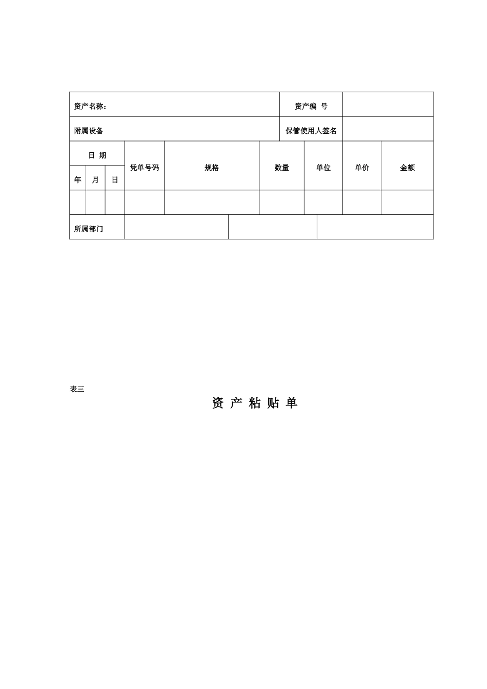 固定资产管理台帐与盘点表_第2页