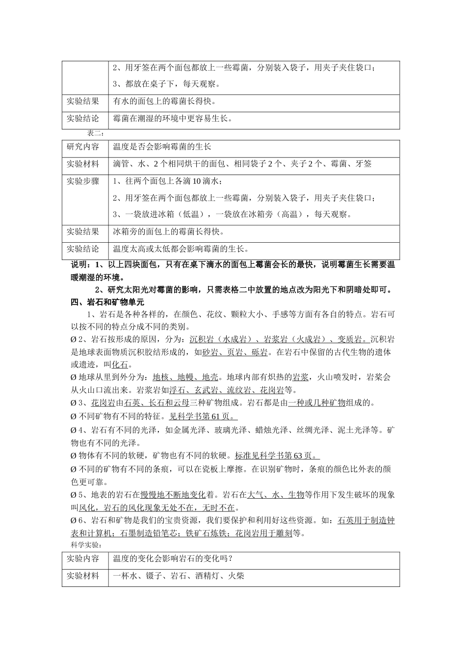 新教学科版四年级下册科复习资料[1]_第3页