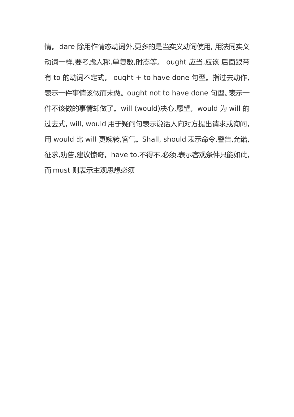 英语情态动词用法与归纳_第2页