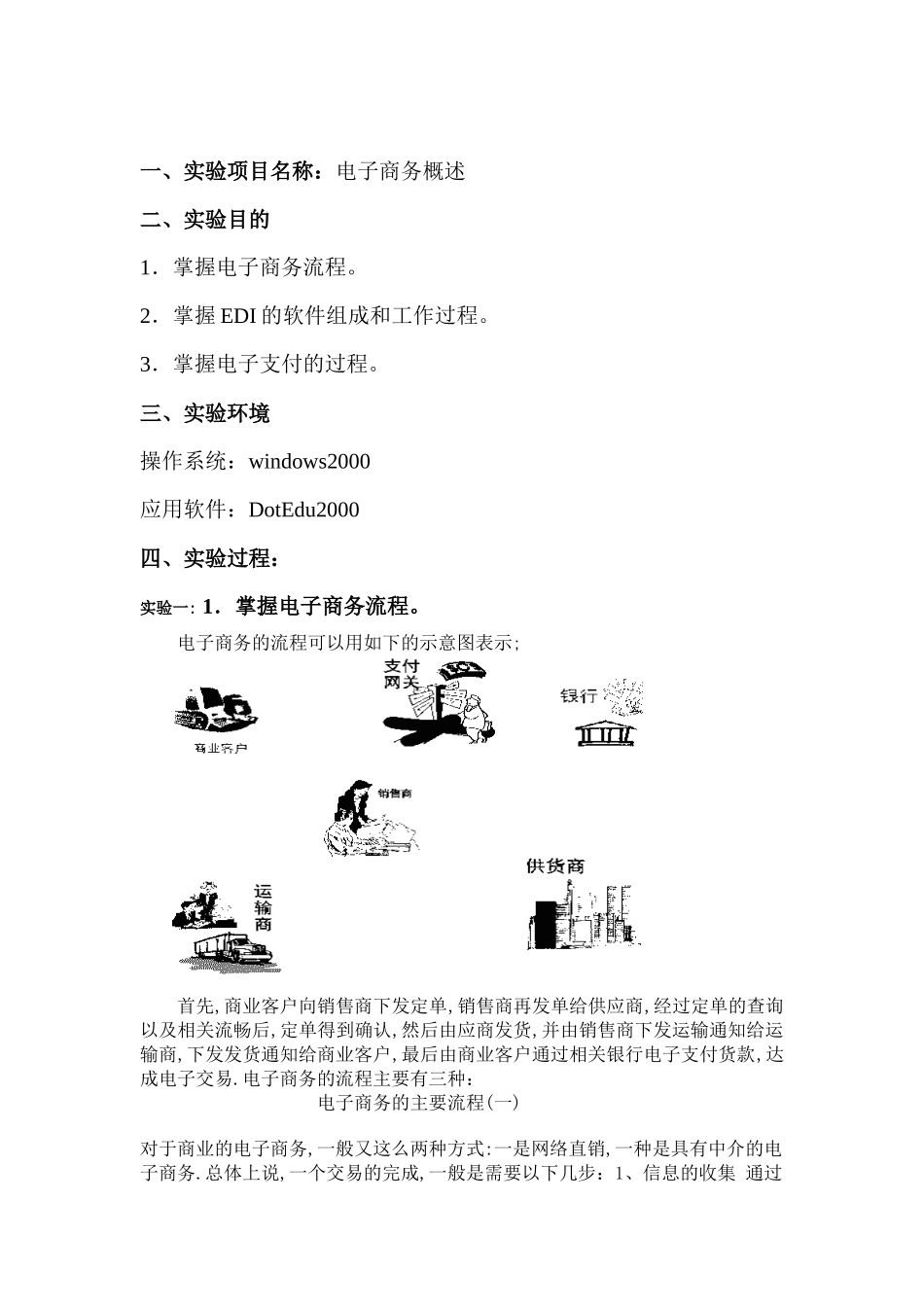 《电子商务概述》实验报告_第2页