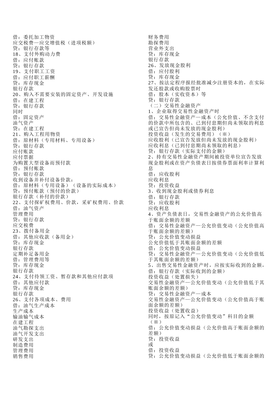 新准则会计科目应用之会计分录指导大全_第2页