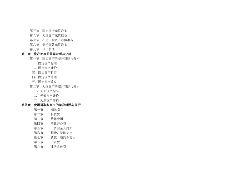 新会计制度与企业所得税政策差异对照与分析82_第2页