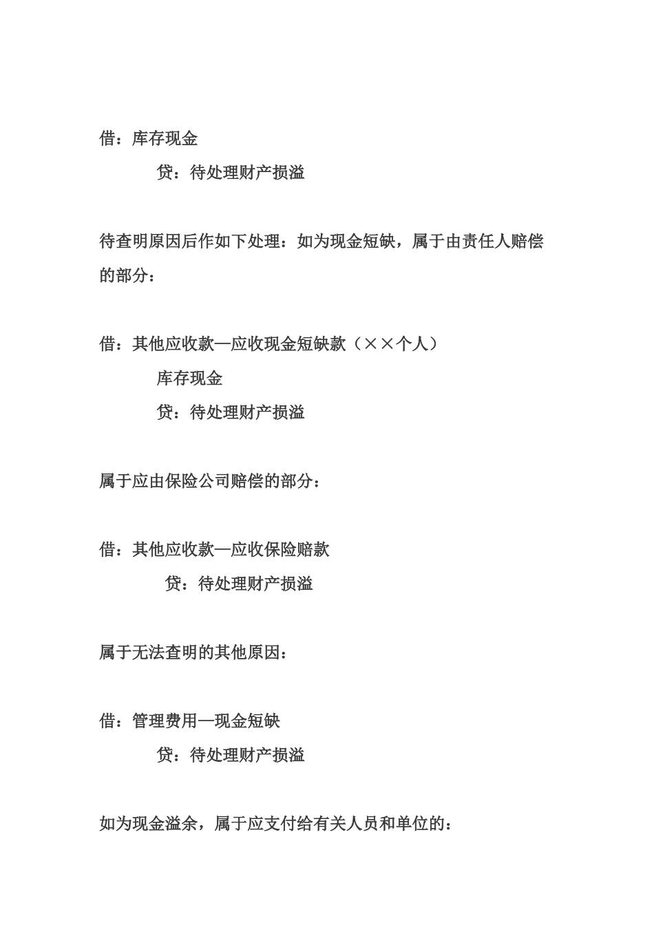 新会计准则主要会计事项分录举例_第3页