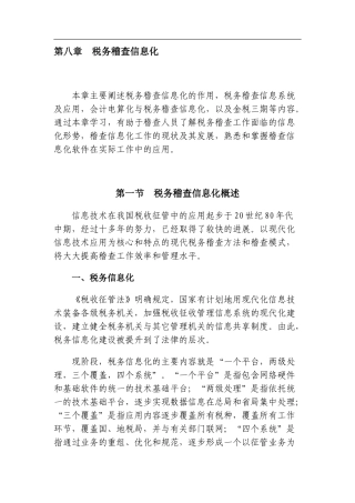 税务稽查信息化(DOC61页)