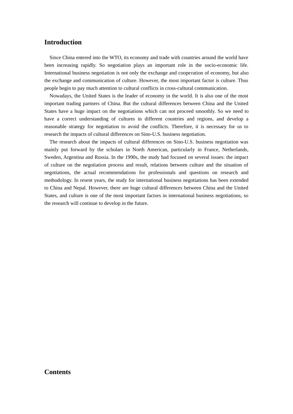 文化差异对中美商务谈判的影响1_第3页