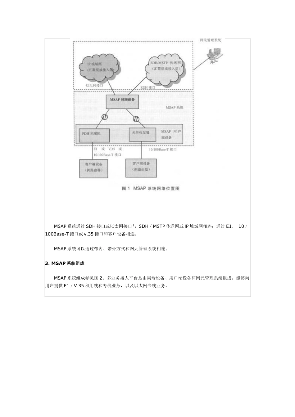 SDH-MSAP构建新一代多业务接入平台_第2页