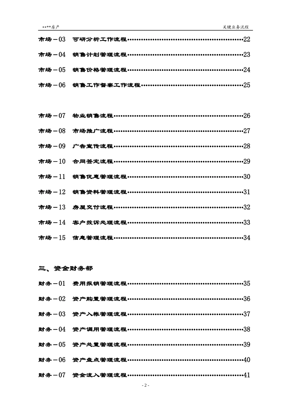 房地产集团全套业务流程图（经典规范73_第2页