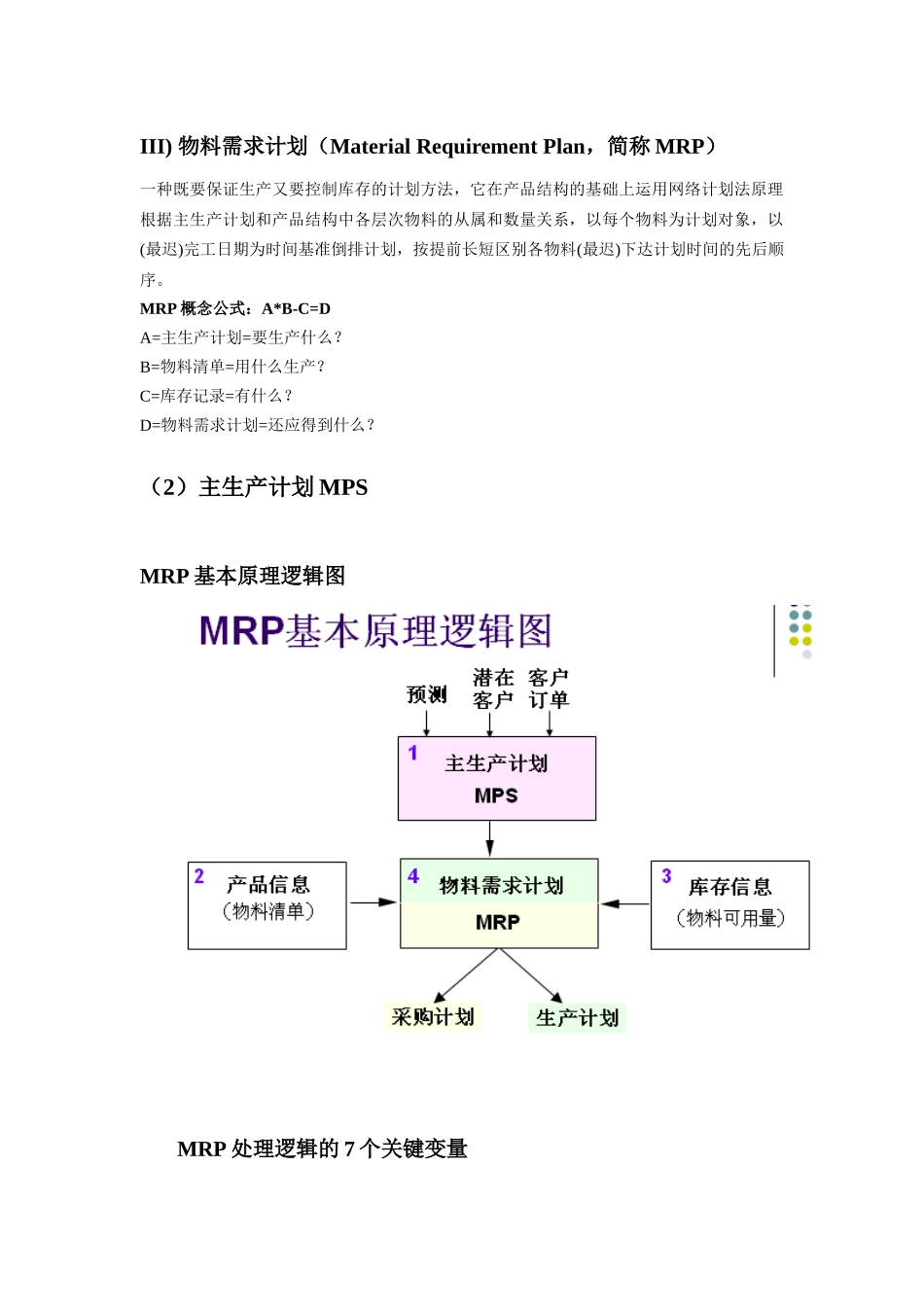 MRP物料需求计划编制_第2页