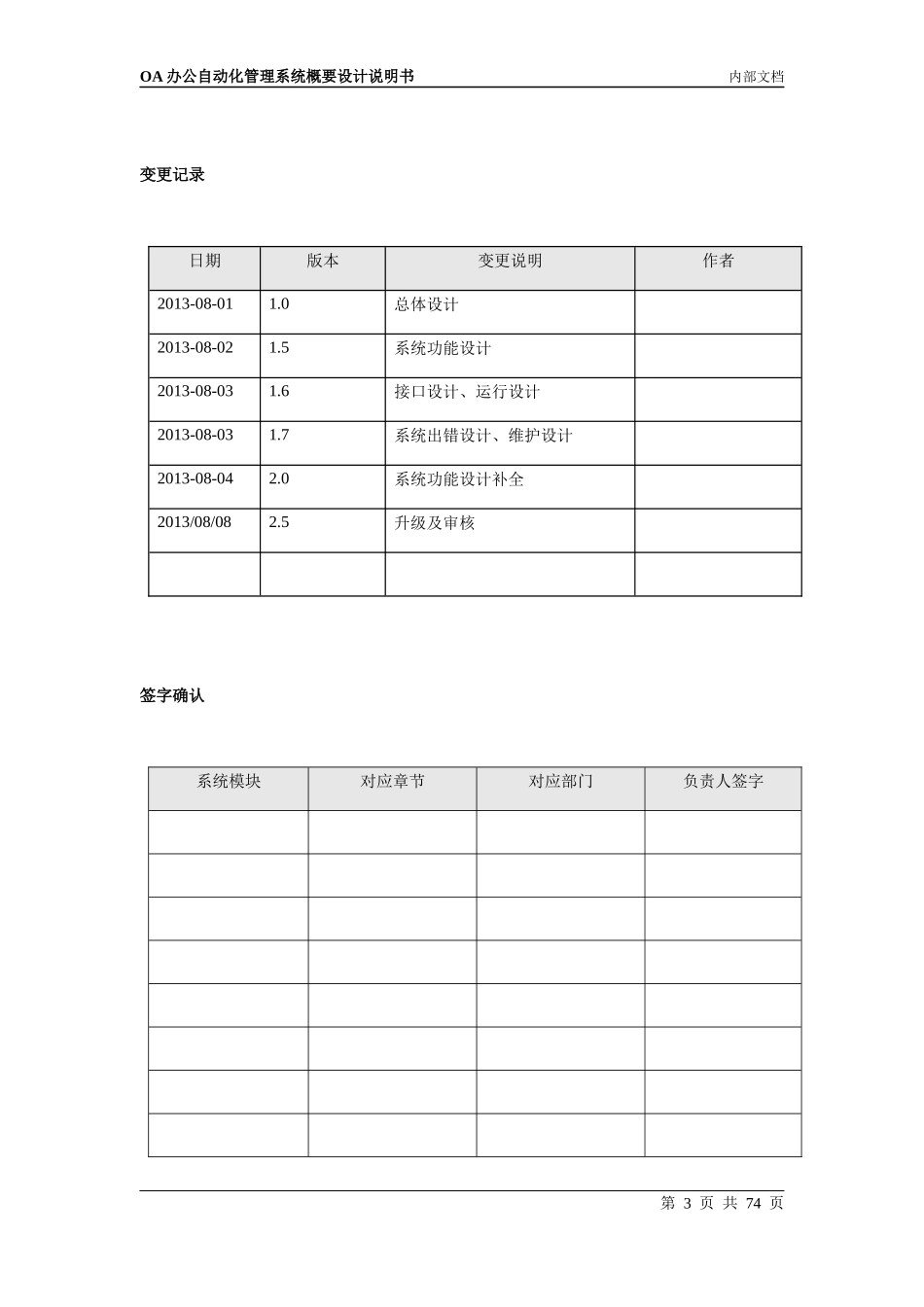 OA办公自动化管理系统概要设计说明书_第3页