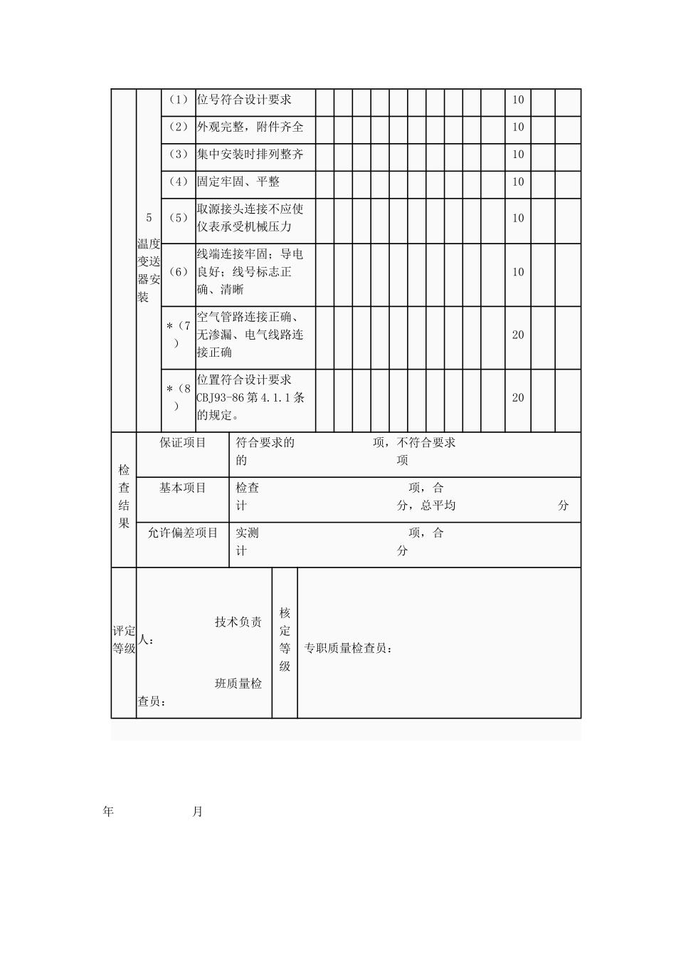SY 4031—93 石油建设工程质量检验评定标准自动化仪表安装工程_2_第3页
