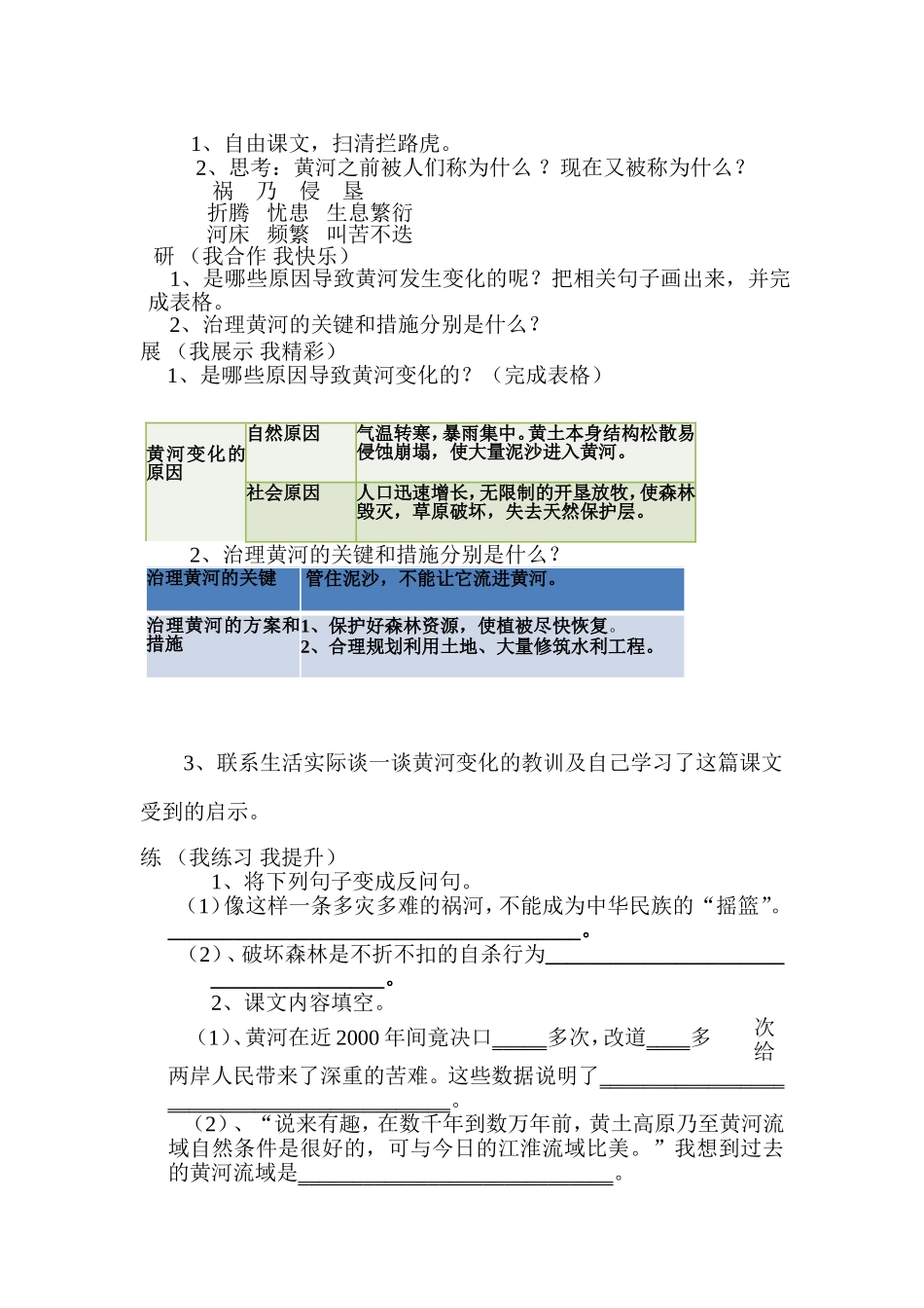 黄河是怎样变化的_第2页
