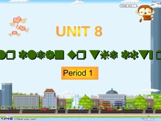 九年级英语第八单元课件(Period1)