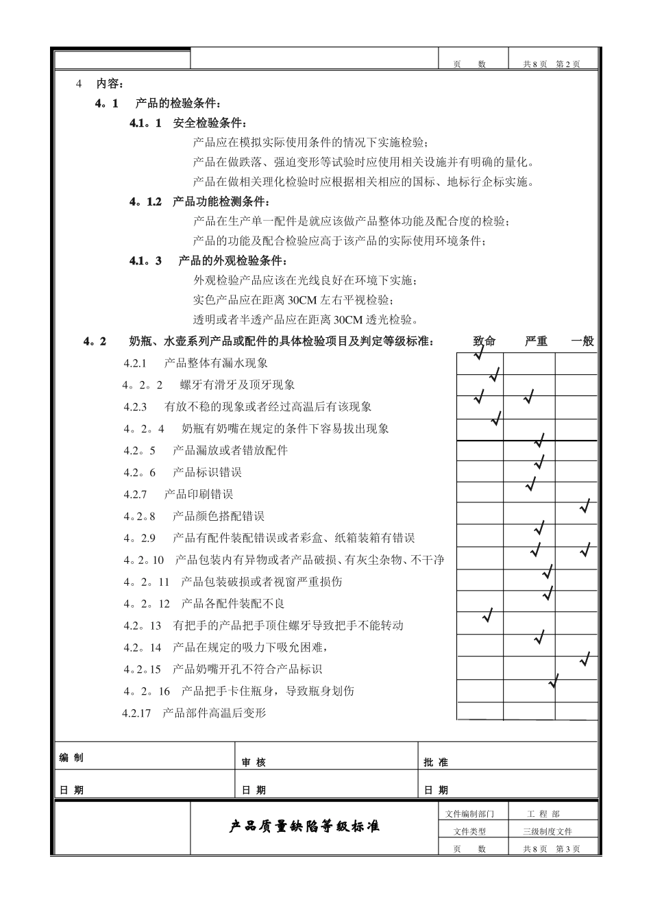 产品质量缺陷标准_第2页