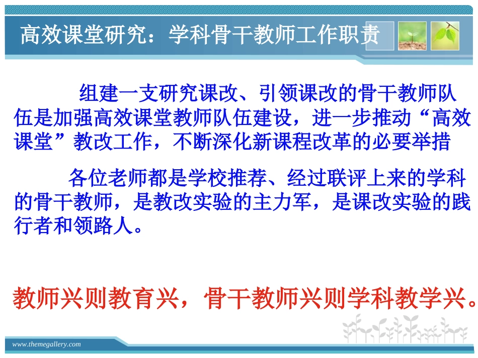 阿城地理教研员专题讲座《构建地理学科高效课堂》_第3页