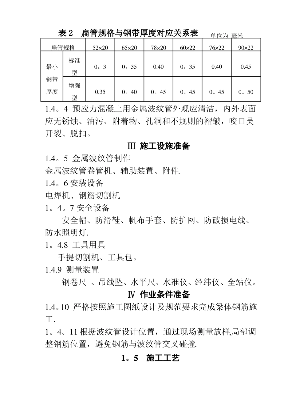 金属波纹管安装施工工艺标准_第3页