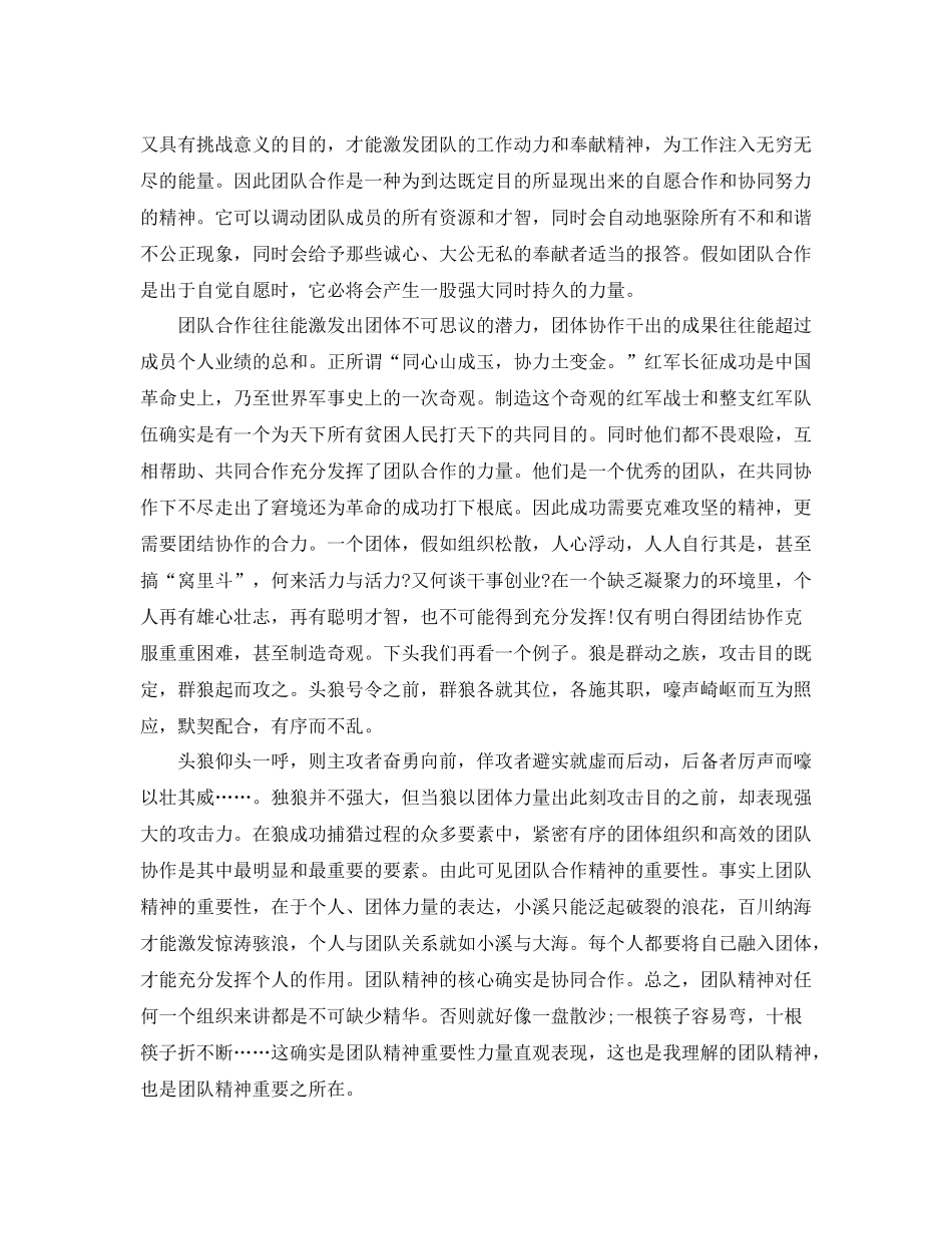 公司团队团结工作工作参考总结_第2页