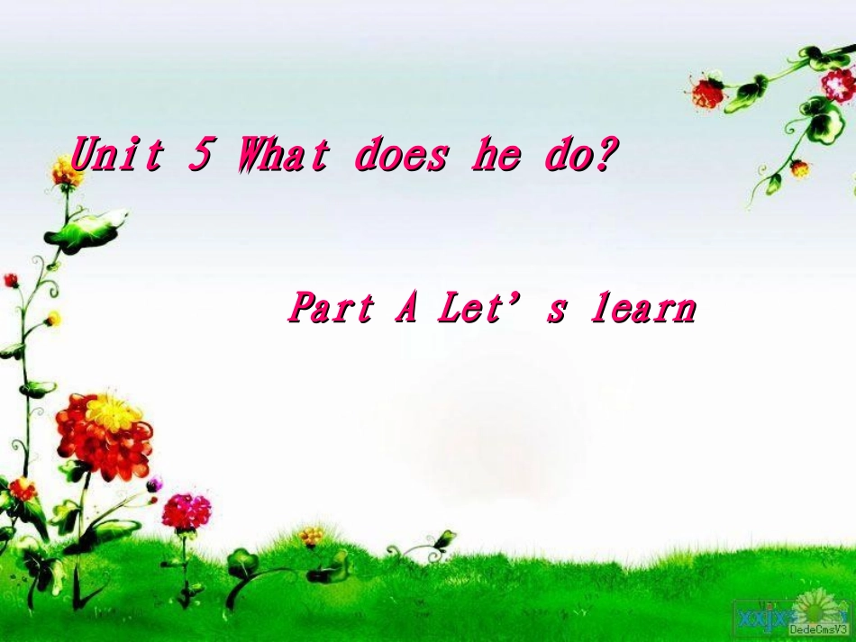 pep小学六英语六年级上册Unit5_第2页