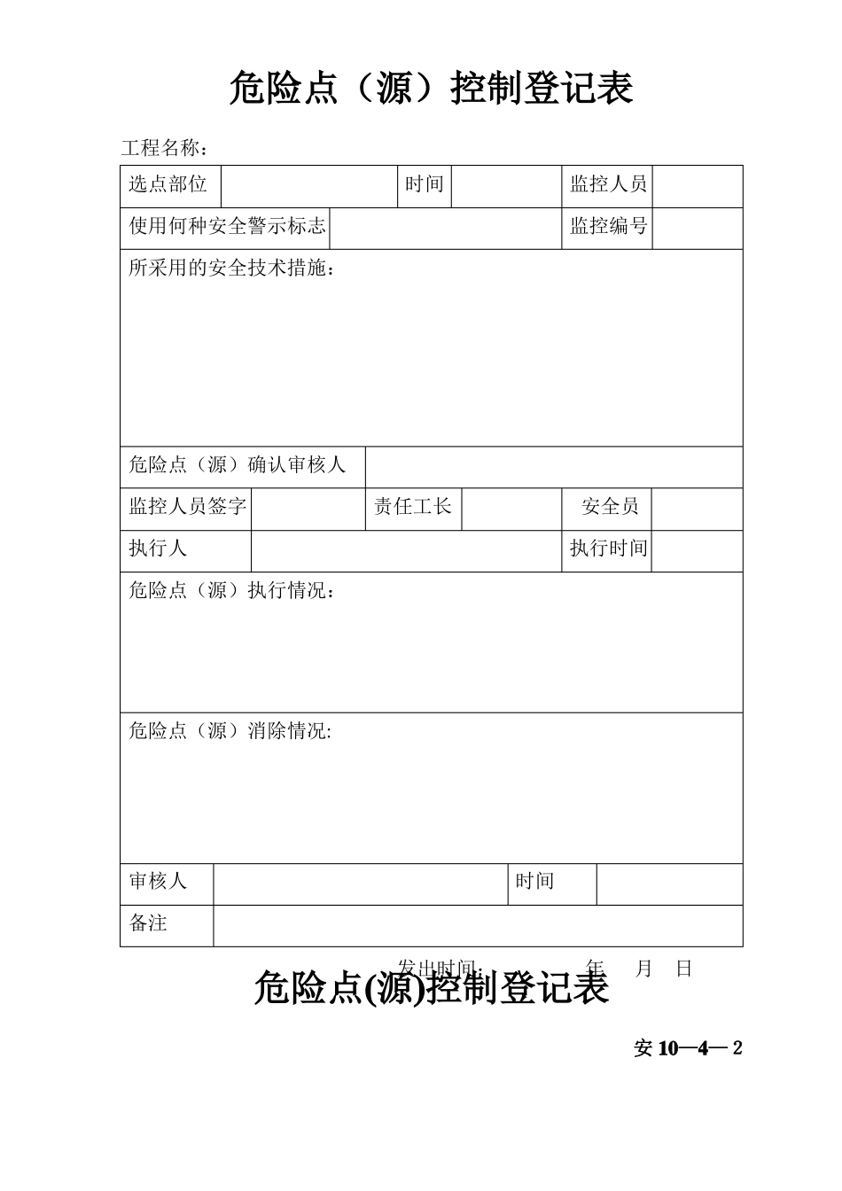危险源控制登记表有填写范例_第1页