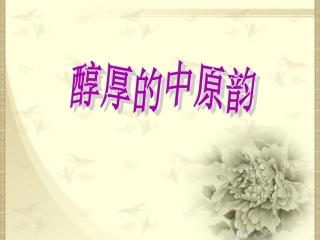 醇厚的中原韵-徐静