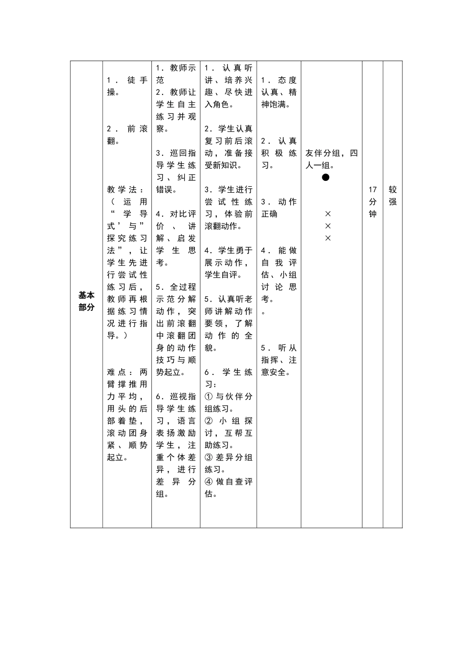 前滚翻教学设计_第3页