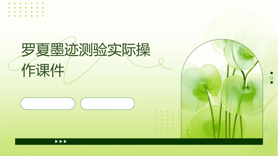 罗夏墨迹测验实际操作课件_第1页