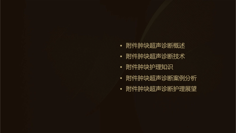 附件肿块超声诊断护理课件_第2页