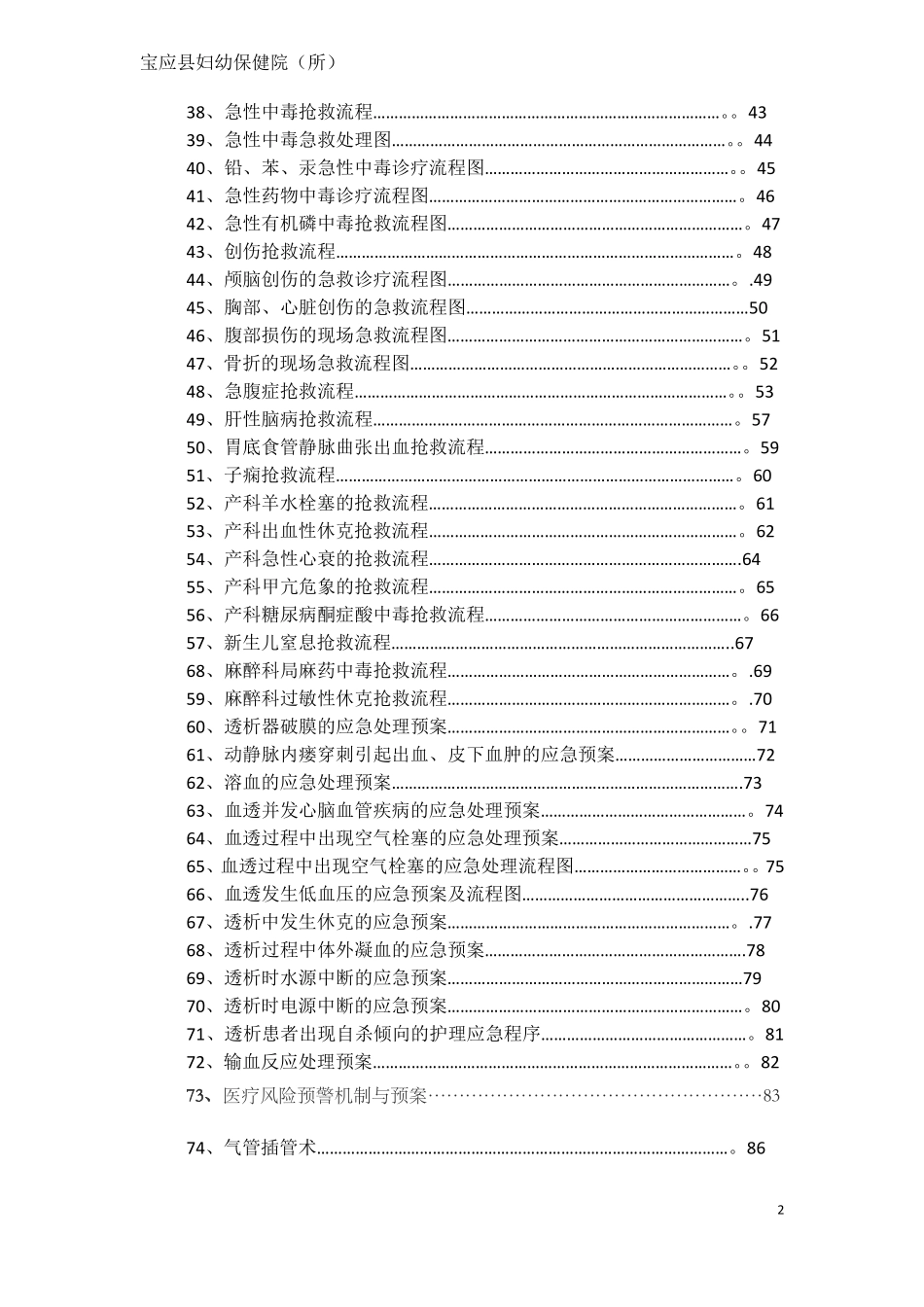 临床各科急救流程图最新07073_第2页
