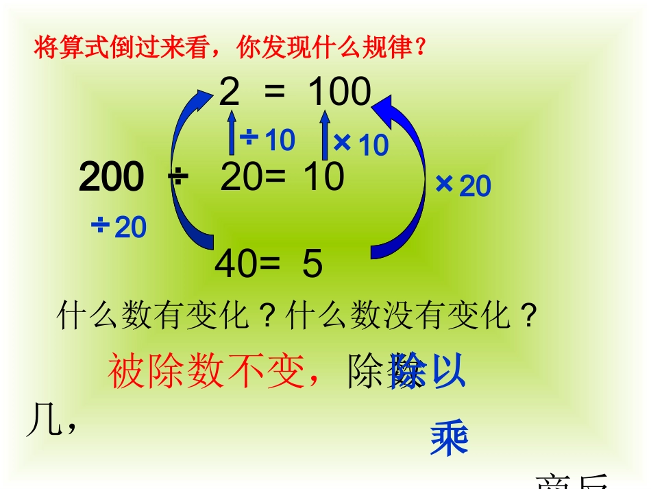 《商的变化规律》课件_第3页