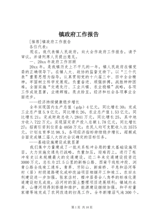 镇政府工作报告 (14)