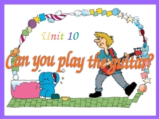 人教版新目标英语七年级上册unit10课件