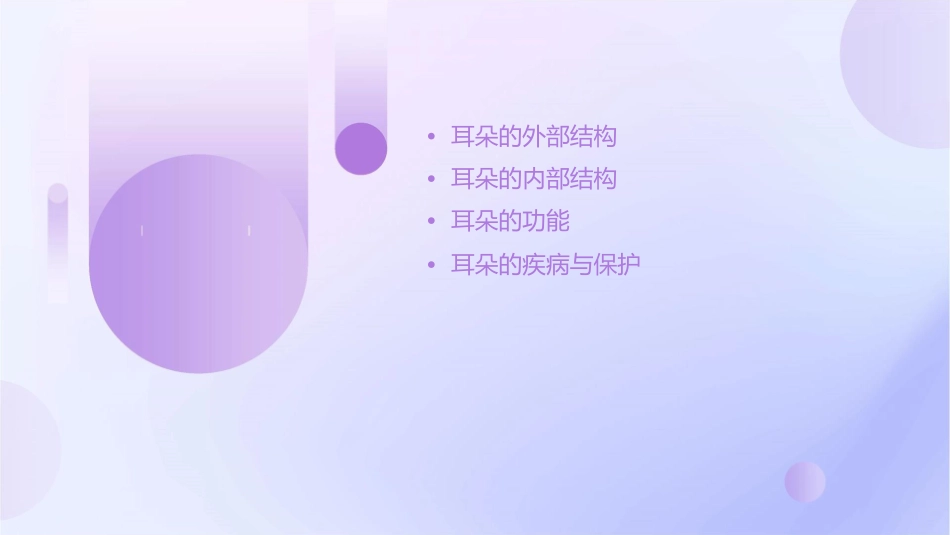 耳朵的结构及功能概况课件_第2页