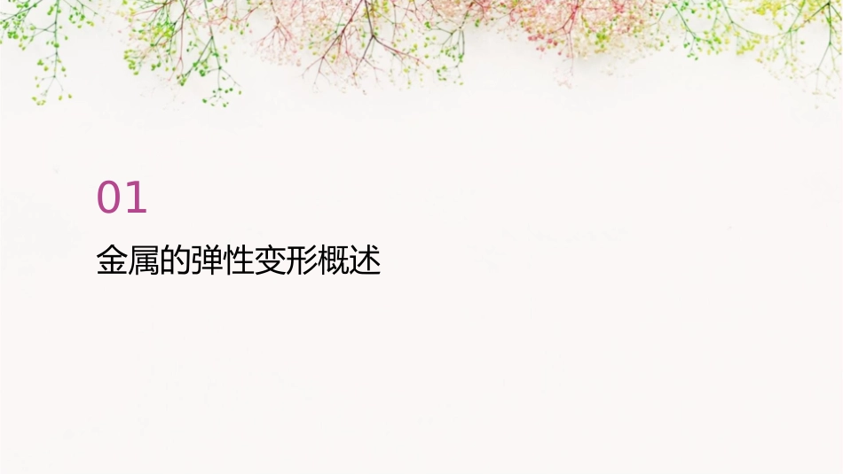 金属的弹性变形本科课件_第3页