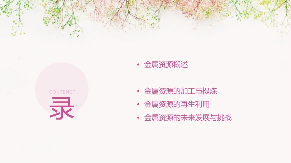 金属资源的开发利用教学课件_第2页