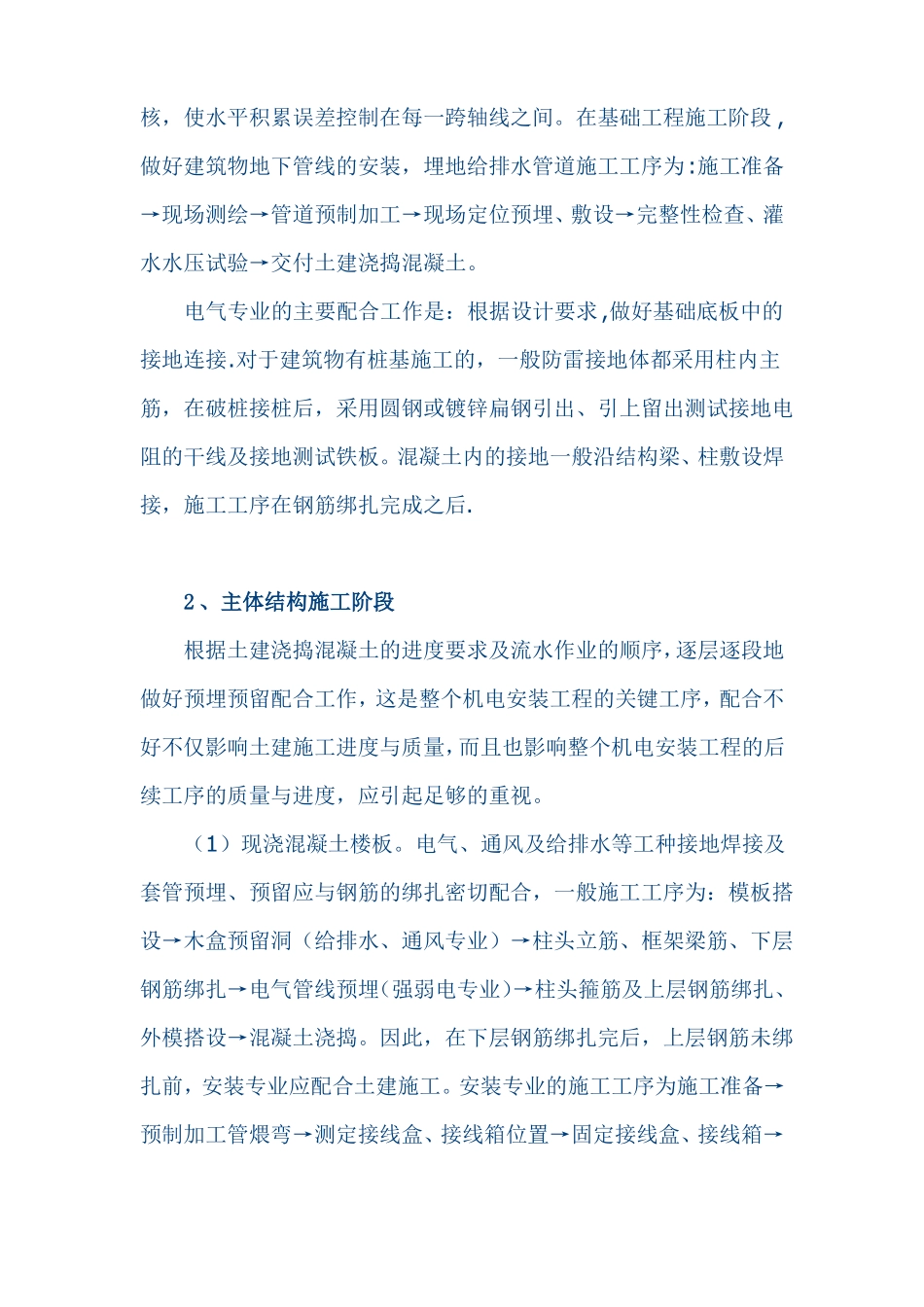 安装配合土建工程施工界面的技术管理_第3页