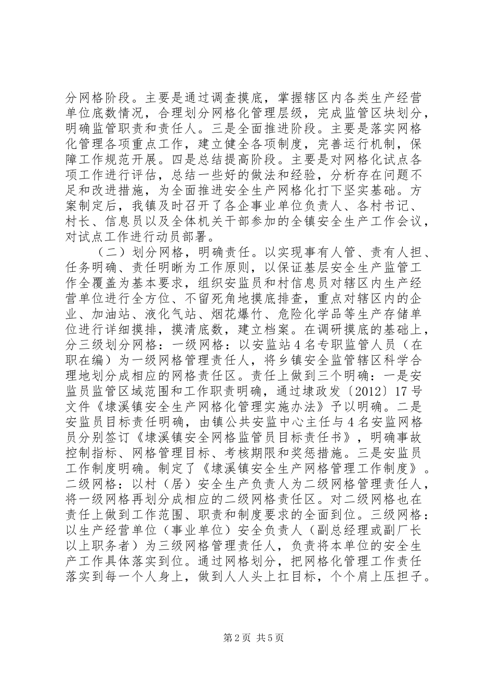 镇人民政府网格化汇报_第2页