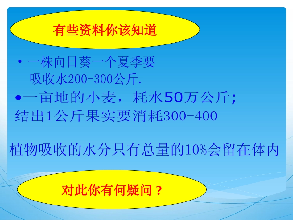 绿色植物参与生物圈的水循环1_第2页