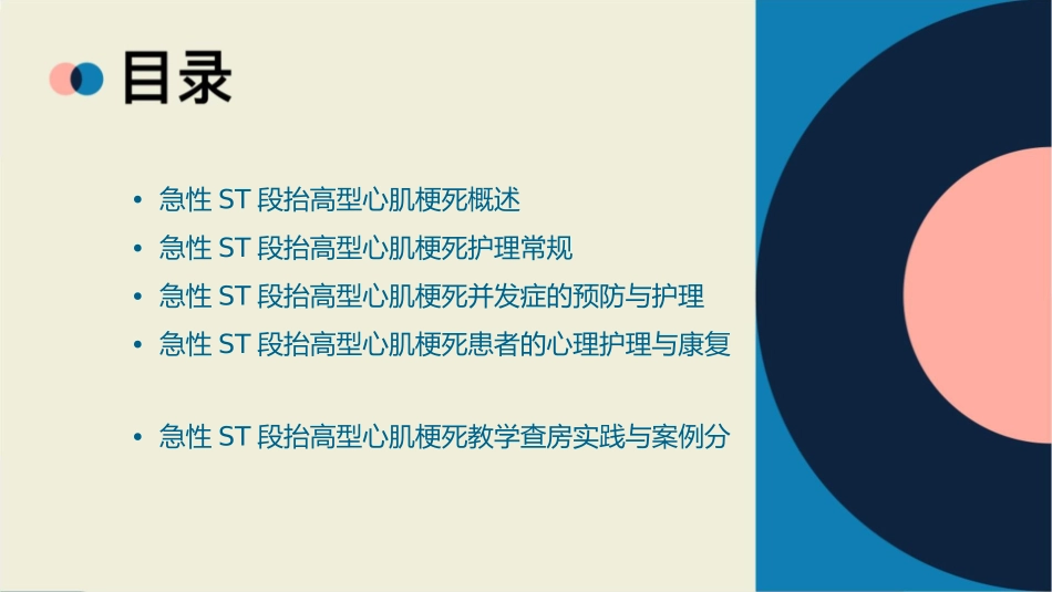 急性ST段抬高型心肌梗死教学查房护理课件_第2页