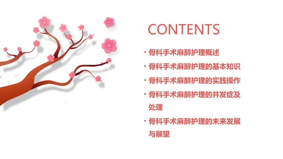 骨科手术麻醉护理课件_第2页