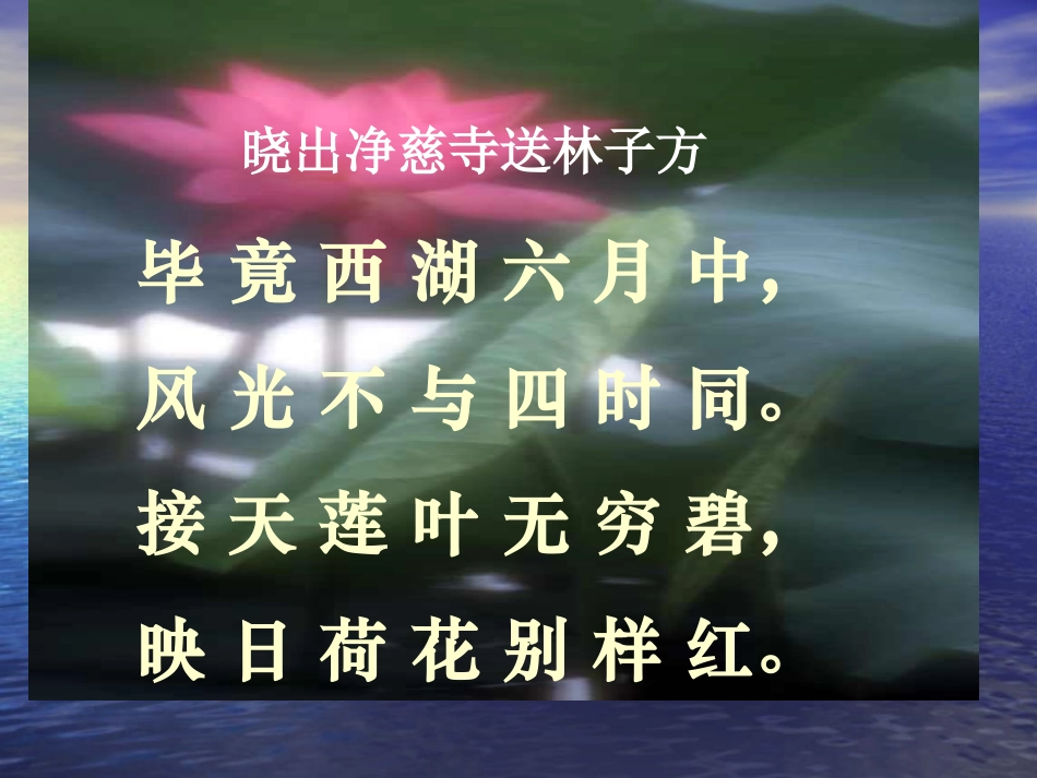 苏教版七年级上册17《夏》课件(36页)_第1页