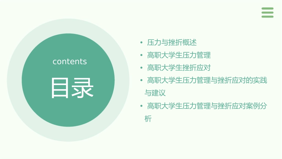 高职大学生压力管理与挫折应对课件_第2页