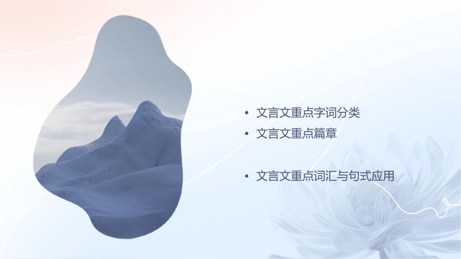 文言文重点字词复习课件_第2页