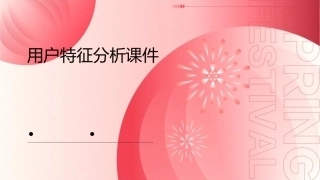 用户特征分析课件