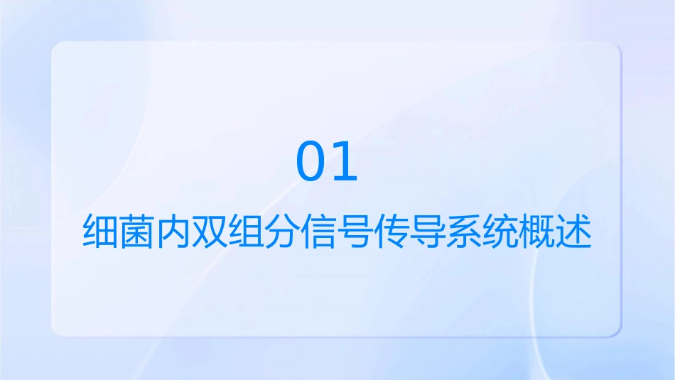 细菌内双组分信号传导课件_第3页