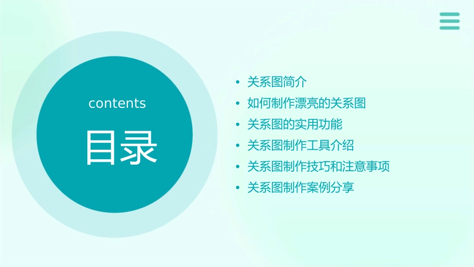 非常漂亮且实用的关系图课件_第2页