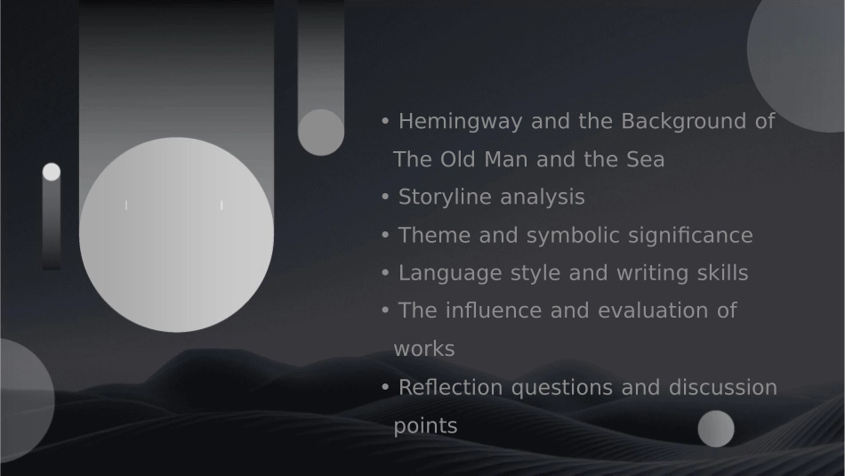 老人与海英文介绍课件_第2页