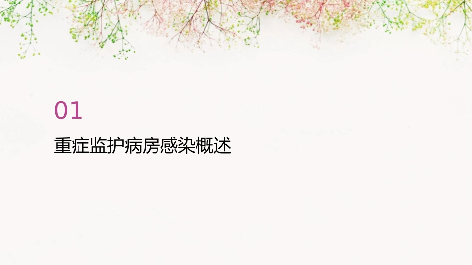 重症监护病房感染预防与控制护理课件_第3页