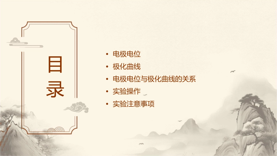 电极电位及极化曲线测定学时课件_第2页