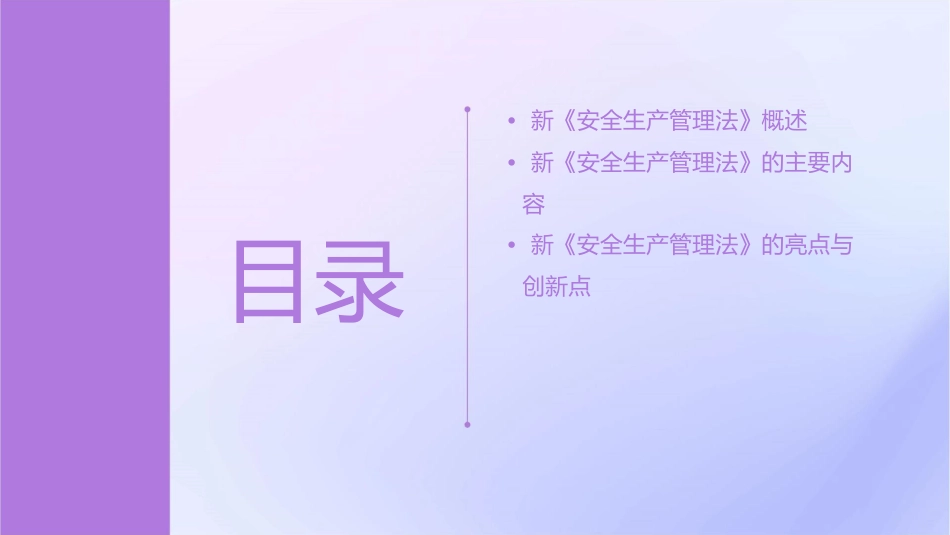 新《安全生产管理法》介绍课件_第2页