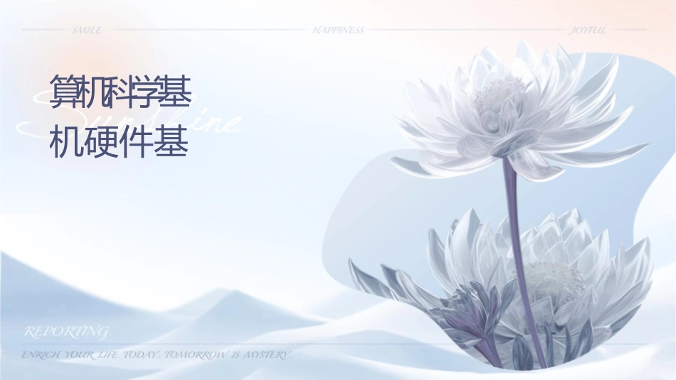 计算机科学基础计算机硬件基础课件_第1页